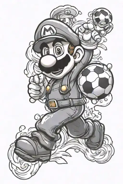 Super Mario Marines Soccer