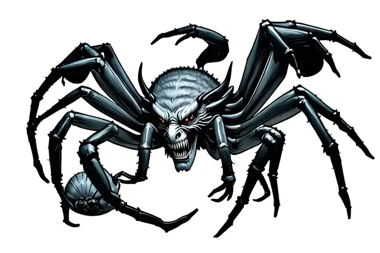 Demon And Spiders
