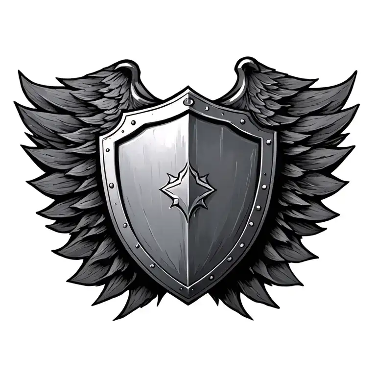Shield On Chest Piece