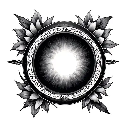 Circle Tattoo Design