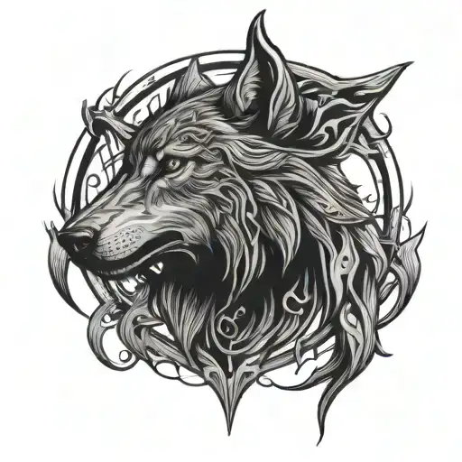 Wiccan Wolf