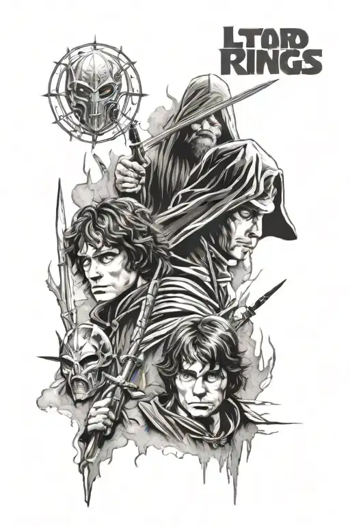 Lord Of The Rings And Star Wars And Harry Potter
