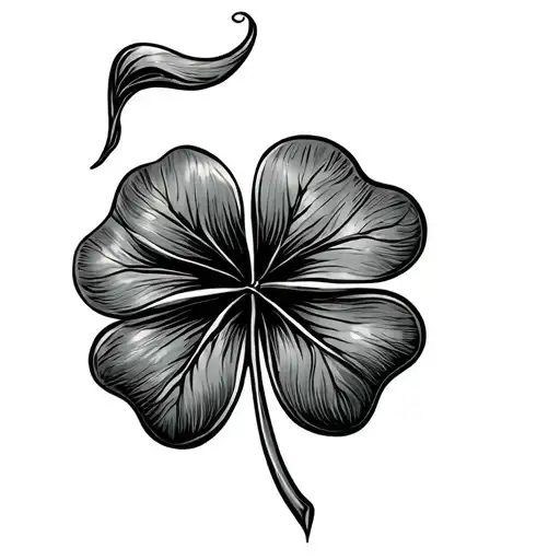 Number 5 Leaf Clover