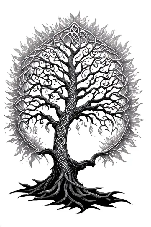 Tree Of Life Celtic Style