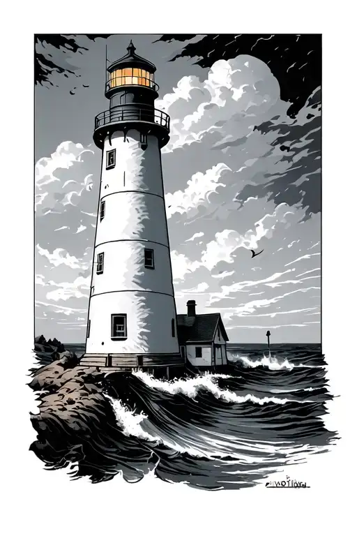 Lighthouse Standing Tall
