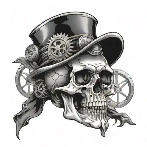 Steampunk Skull
