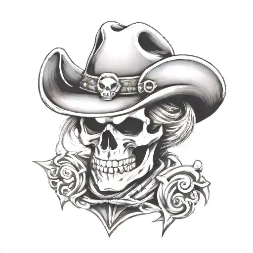 Cowboy Skull
