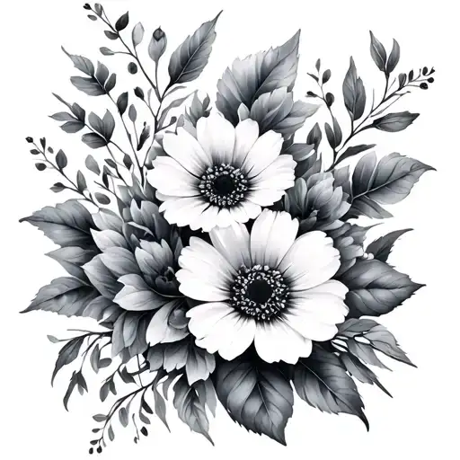 Jan Nov March July April Birth Flower Spine