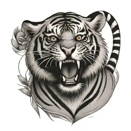 Tiger Simple Childhood