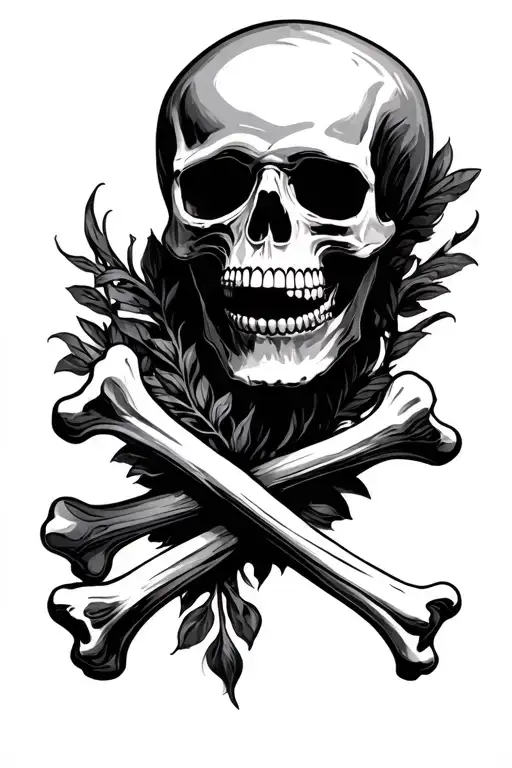 Skull And Bones Sleeve