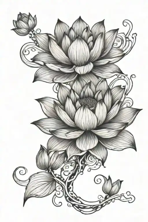 Lotus Blooming Cycle Individual Stages Till It Blooms Up And Down