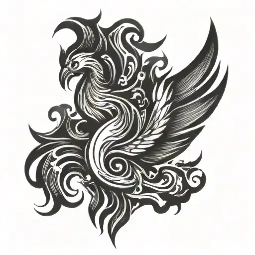 Fluid Minimalist Phoenix