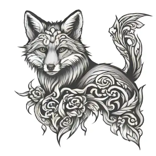 Men's Fox Chest And Shoulder