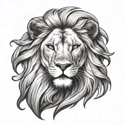 Female Lion Head