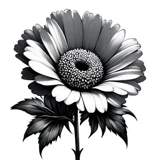 Daisy And Poppy Flower