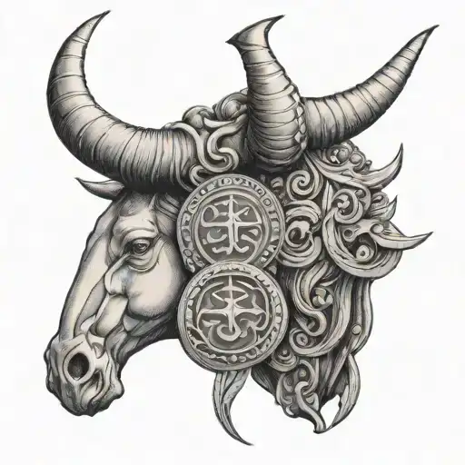 Taurus Cancer Zodiac Coins