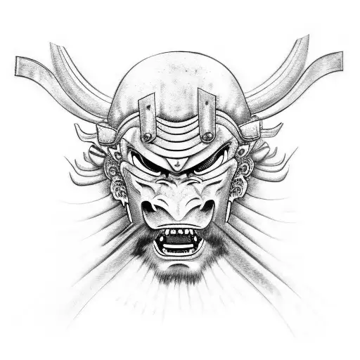 Hannya Mask Samurai