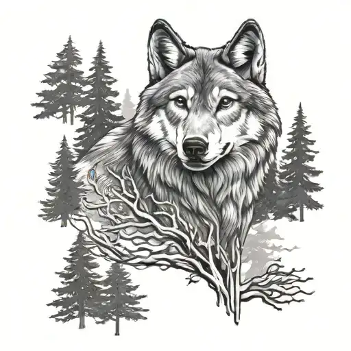 Wolf I The Forest