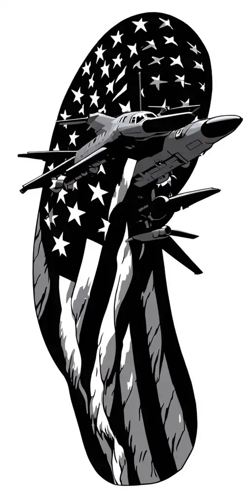 Patriotic American Ac130 War