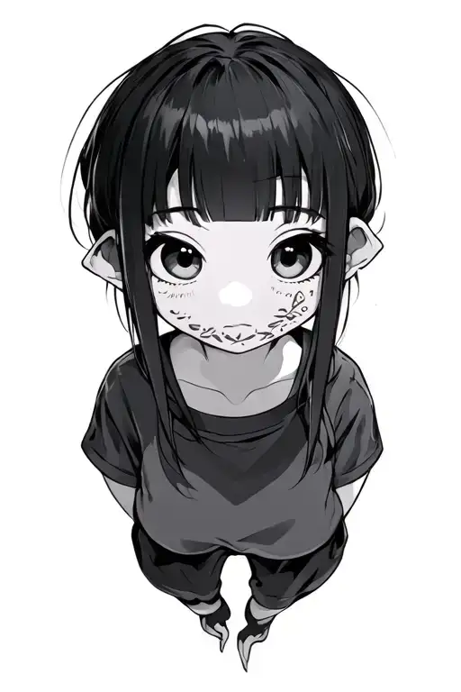 Anime Cartoon With Eyes