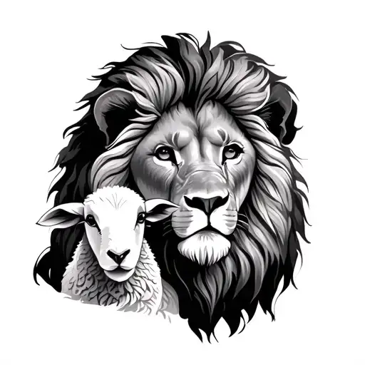 Lion And Lamb