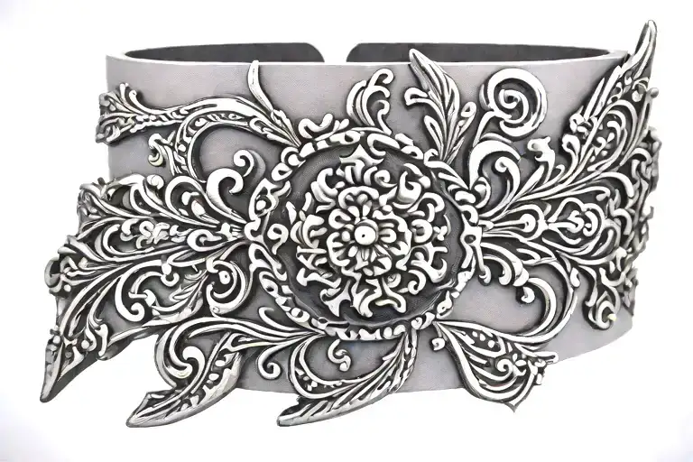 Christian Wrist Cuff For Men Standing