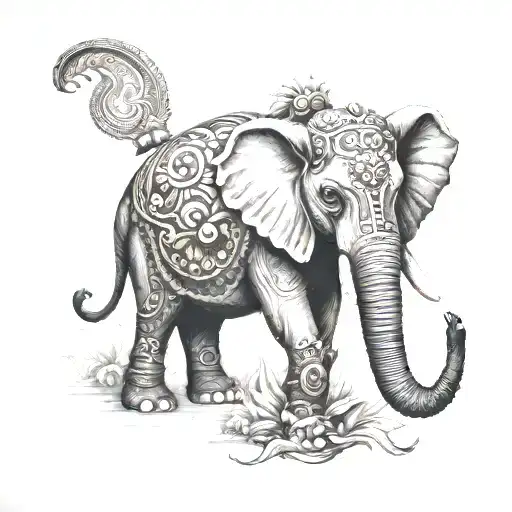 Short Trunk Elephant Warrior