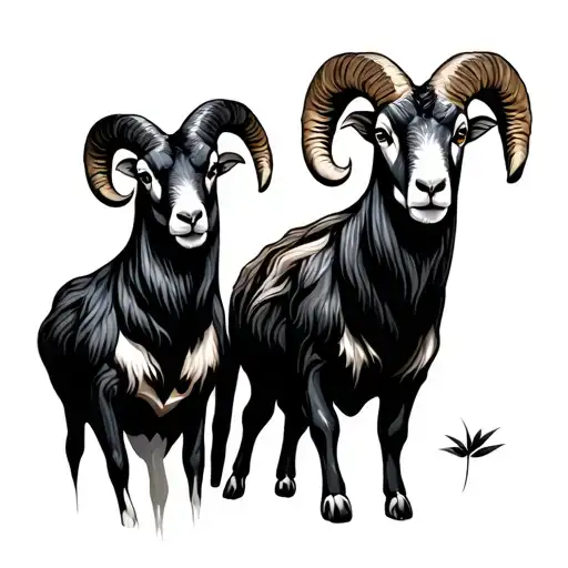 Male And Female Ram