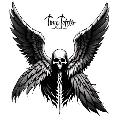 Feather & Reaper Angel Wings