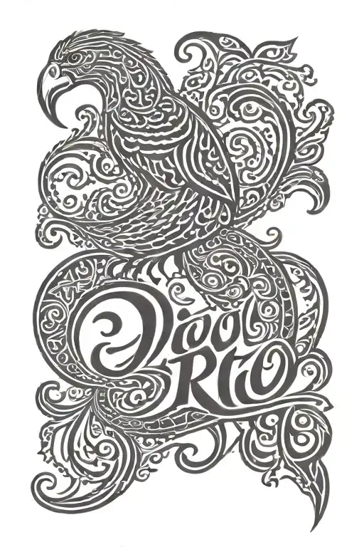 Rio In Arabic Writing