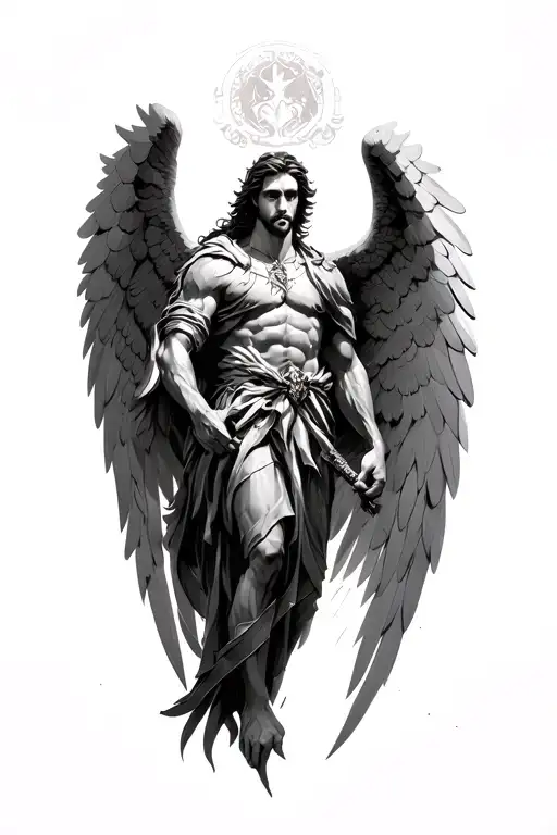 Archangel Azrael Male Angel