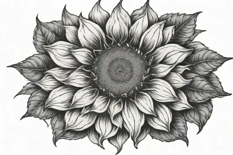 Sunflower Upper Arm Sleeve