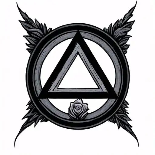 Triangle Inside A Circle