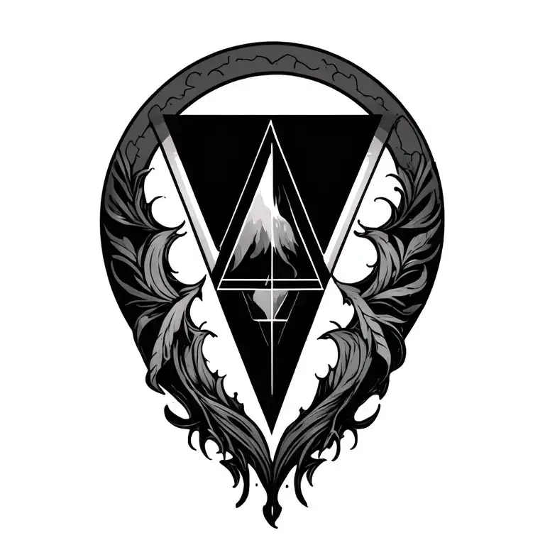 Triangle Inside A Circle