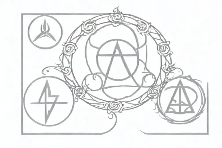 Triple Goddess Symbol