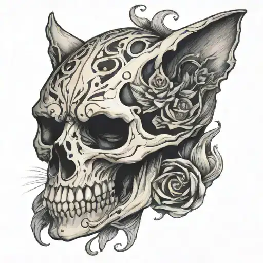 Cat Skull