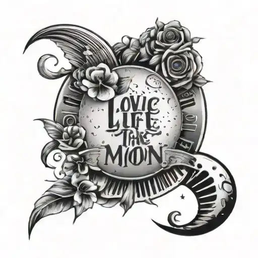 Music Life Love You To The Moon