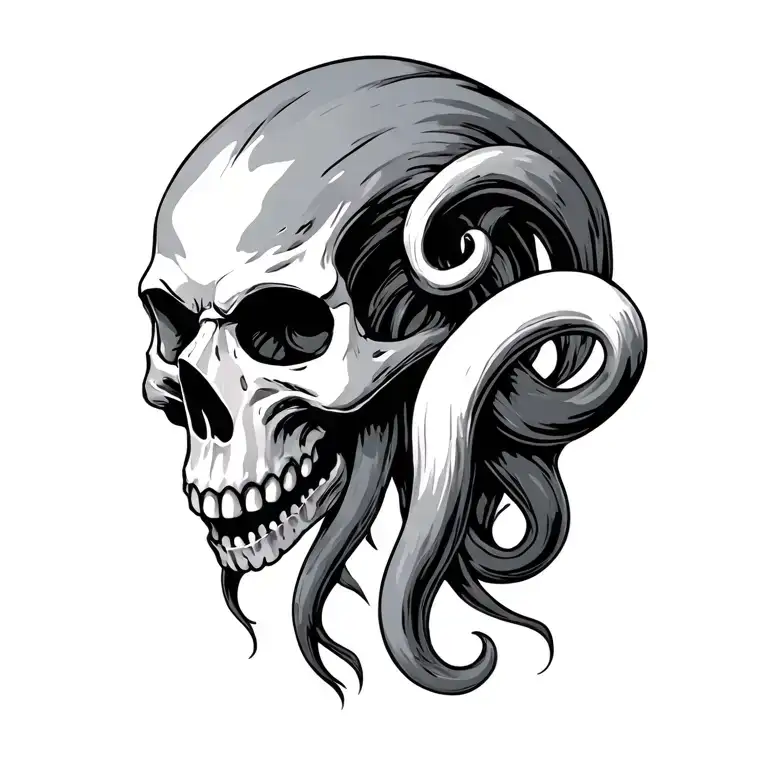 Cthulu Skull