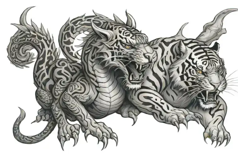 Dragon And Tiger