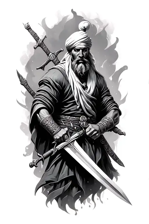 Sword Sikh Warrior