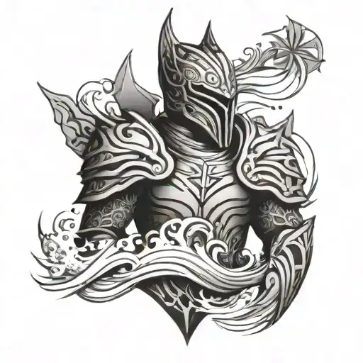 Geometric Armor And Water Waves