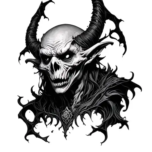 Spooky Gothic Demon