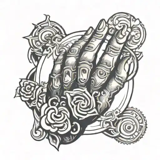 Hand Of God Symbol In Alchemy
