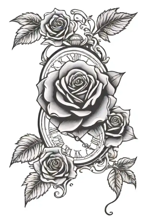 Watch And Rose Surrounded