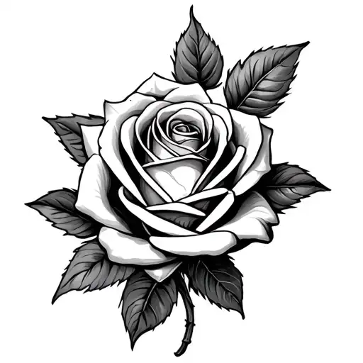 The Name Sarah Implemented Into A Rose Intertwined