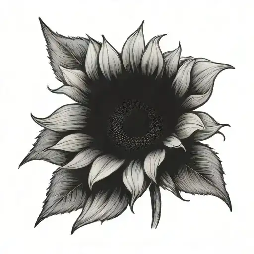 Sunflower Blooming