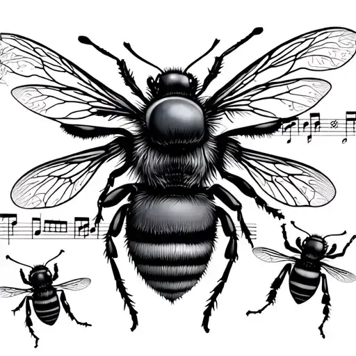 Bees And Music Sheet