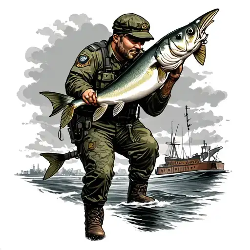 Farther In Military Blackpool Fishing