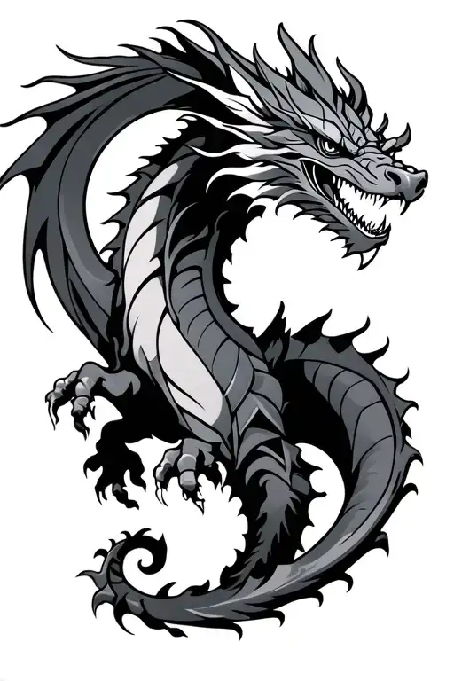 Irish Dragon Forearm