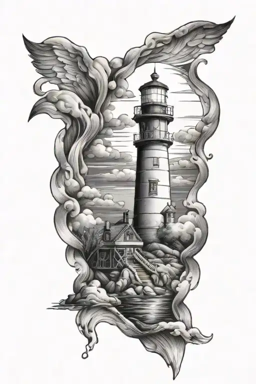 Lighthouse Overlooking